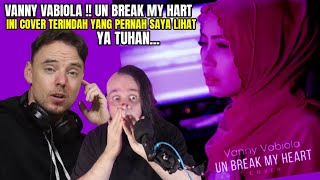 VANNY VABIOLA  UN BREAK MY HART  COVER  REACTION [upl. by Omrellug]