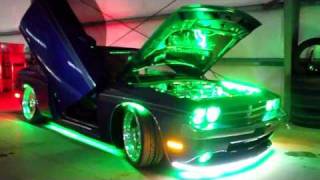 Dodge Challenger SRT8 plum crazy Custom LED Lighting Installed by Radiantz [upl. by Ardnaid]