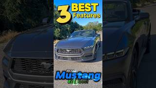 3 of the BEST features of the 2024 Ford Mustang EcoBoost [upl. by Flannery]