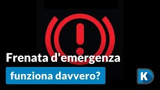 Frenata di emergenza funziona davvero [upl. by Gotthelf888]