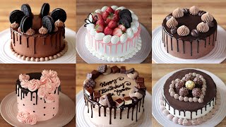 Amazing Homemade Chocolate Drip Cake Decorating Compilation  Cake decoration ideas [upl. by Oilime]