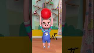 🎈Balloon fun Challenge with BabyTaku funny soccer kidsfun kidsvideo babytoyshow kidsshorts [upl. by Asim]