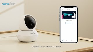 Wansview Q7How to Set up Wansview Pet Camera on the Wansview Cloud App [upl. by Etnahs]