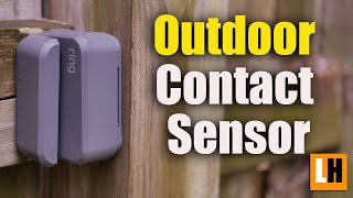 Ring Alarm Outdoor Contact Sensor  Protect Your Outdoor Gates [upl. by Ecnerwaled]