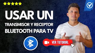 Cómo USAR un TRANSMISOR y RECEPTOR Bluetooth para TV  📺Adaptador Bluetooth🔌 [upl. by Eniale]