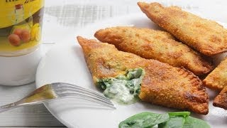 Empanadillas de espinacas queso y mayonesa Ybarra [upl. by Ramaj317]