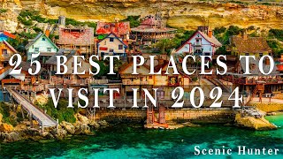 25 Best Countries To Visit In 2024  Travel Guide 2024 [upl. by Nibbs]