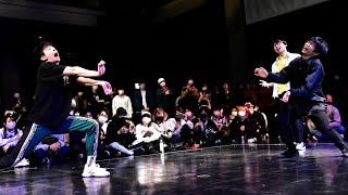 【アニソン2on2ダンスバトル】あきばっか～のvol24 TOP8 ネス amp スカジュン vs シャル猫 amp 池の人【 APOP 2on2 DANCE BATTLE】 [upl. by Trelu]