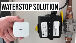 How to Shut Off The Water Valve Using Ajax Solution  Water Leaks Detection for Home and Business [upl. by Athiste]