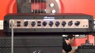 Ampeg PF500 Bass Head  Tone Settings  Rock [upl. by Akselav]