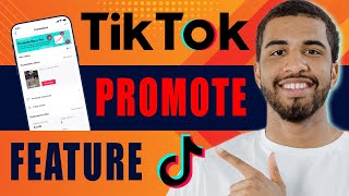 How To Use TikTok Promote Feature 2024 [upl. by Lubbi401]