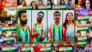 One India Mashup 20 Patriotic Songs in 5 Minutes Independence Day Special  Mix Reaction [upl. by Florri694]