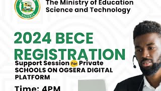 2024 BECE Registration [upl. by Adnilra]