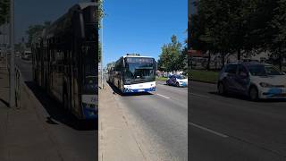 Riga Satiksme Bus Route 49 Solaris Urbino IV 18 78485Eglaines IelaDoleRiga [upl. by Nnaitak290]