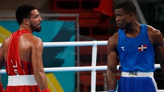 Rahim Gonzales USA vs Cristian Pinales DOM Pan American Games 2023 80kg [upl. by Ailecec]