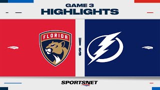 NHL Game 3 Highlights  Panthers vs Lightning  April 25 2024 [upl. by Filbert689]