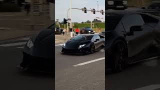 1100HP Twin Turbo Huracan EVO  Acceleration Sound  lamborghini huracan shorts [upl. by Ehsiom]