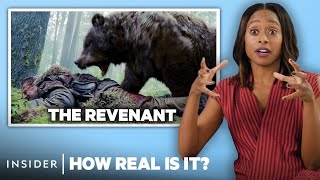 Bear Expert Rates 9 Bear Attacks In Movies And TV  How Real Is It  Insider [upl. by Norabal]