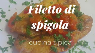 come fare il filetto di spigola alla mediterranea ricettaincucinaconpaoloampflora [upl. by Apilef]