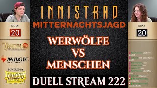 MTG Innistrad Midnight Hunt Werwolf VS Humans Duell  Magic the Gathering deutsch  Trader  2021 [upl. by Anahsohs]