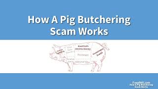 How A Pig Butchering Scam Works [upl. by Alemak677]