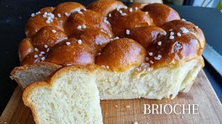 Recette de brioche moelleuse et filante Brioche facile à la maison pour la semaine [upl. by Garling]