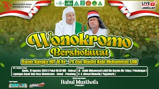 🔴WONOKROMO BERSHOLAWAT  HABIB MUHAMMAD LUTHFI BIN YAHYA  KH AHMAD MUWAFIQ  WONOKROMO  COMAL [upl. by Ynoffit]