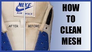 How to Clean Mesh on Sneakers With Household Items [upl. by Aristotle]