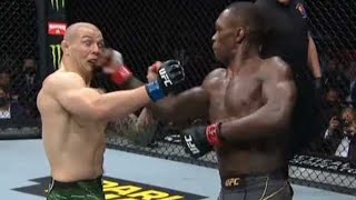 UFC  Israel Adesanya vs Marvin Vettori 2  Full Fight Highlights [upl. by Aitnahs]