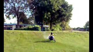 springen met een crossmotor 85cc in lexmond [upl. by Croft]