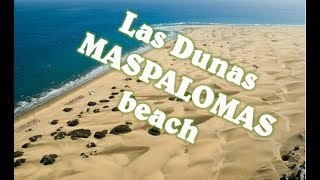 Las Dunas Maspalomas Beach Gran Canaria 2018 HD [upl. by Enomal]