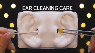 ASMR Care of Ear Cleaning in Many Ways No Talking [upl. by Errol]