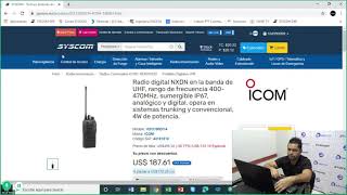 Programación del Radio ICF2100D [upl. by Yhprum]