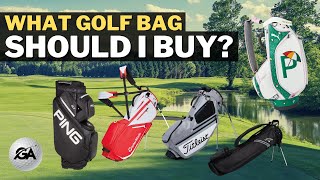 What Golf Bag Should I Buy  Golf Bag Buying Guide [upl. by Ardnnek]