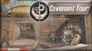 Fallout 4 Covenant Settlement Tour [upl. by Mccully]