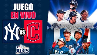 🔴 EN VIVO NEW YORK YANKEES vs CLEVELAND GUARDIANS  SERIE CAMPEONATO LIGA AMERICANA [upl. by Yeltsew]