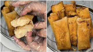 Super creamy buko pie turon lumpia recipepanlasang pinoyfoodchef rv manabatyummy kitchenyummy [upl. by Sergius]