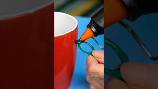 Glue gun hacks 🛠️ timelapse artandcraft hacks [upl. by Mllly]