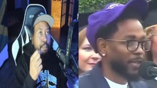 Compton’s 🏆Akademiks reacts to Kendrick Lamar’s Speech at Compton College Graduation Ceremony [upl. by Adnorhs]