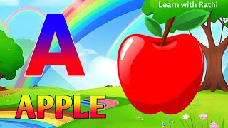 a for apple b for ball ABCD song abc Phonics song क से कबूतर हिंदी वर्णमाला ABC  123 [upl. by Ulrick]