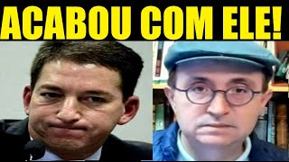 GLENN GREENWALD ACABA COM REINALDO DE AZEVEDO [upl. by Telracs]