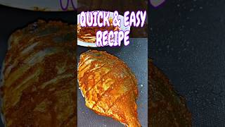 Quick And Simple Pomfret Fish Fry Recipe shorts shortsfeed [upl. by Redla]