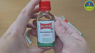 Оружейное масло Ballistol 50 ml [upl. by Nylidnarb865]