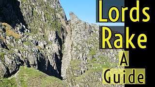 Lords Rake  A Route Guide up this famous gully scramble on Scafell  Lake District Walks amp Hiking [upl. by Jacinto]