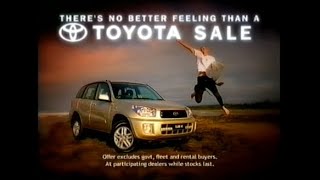 2023 Final SP Australia 2002 Toyota RAV4 Commercial [upl. by Aekahs]