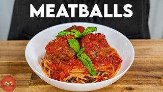 How To Make Restaurant Quality Spaghetti And Meatballs [upl. by Aneekahs]