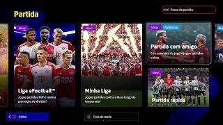 eFootball 2024  Liga eFootball e muita resenha [upl. by Aubree]