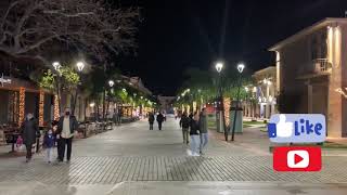 Argostoli in Christmas decorations and the fireworks of the new year  Kefalonia 2022 [upl. by Giuseppe]