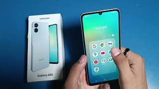 Samsung galaxy A06 unboxing and review  Face unlock good camera phone [upl. by Einal]