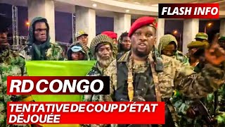 🛑 Tentative De Coup dÉtat Neutralisée À Kinshasa en République Démocratique du Congo [upl. by Bozuwa296]